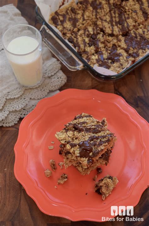 Banana Oat Breakfast Bars Bites For Foodies