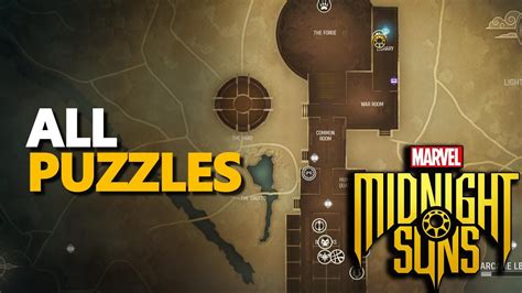 All Abbey Grounds Puzzles Marvel S Midnight Suns Youtube