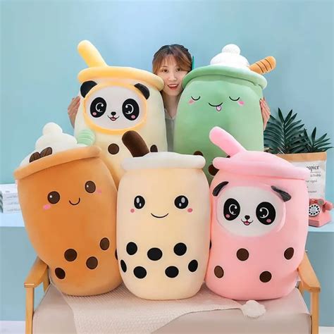 In Stock Cm Bubble Tea Plush Toy Stuffed Boba Plush Pillow Milk