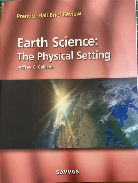 2024 Prentice Hall Brief Review Earth Science The Physical Setting