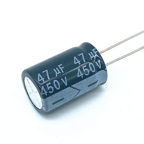 5pcs Higt Quality 450v47uf 16 25mm 47uf 450v 16 25 Electrolytic Capacitor