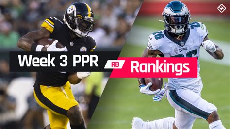 Fantasy Rb Ppr Rankings Week 3 Who To Start Sit At Running Back In