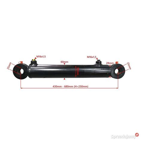 Si Ownik Hydrauliczny Smt A X Skok Mm Solec Kujawski