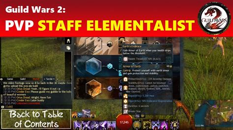 Guild Wars 2 Staff Elementalist PVP Build Guide YouTube