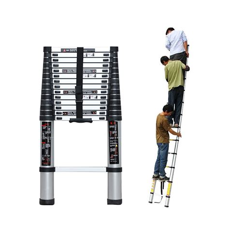 Buy Yxx Heavy Duty Telescopic Ladder Collapsible M Tall Roof