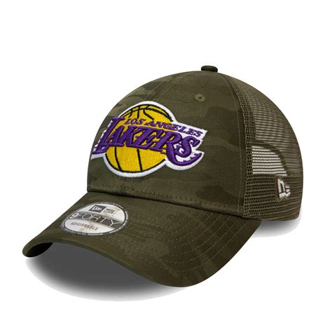 New Era Nba La Lakers Home Field Camo 9forty Cap