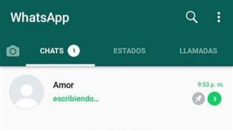 WhatsApp cómo quitar el escribiendo de tus chats