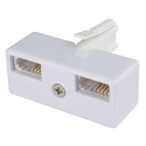 2 way double telephone adapter – Ripponden Builders Merchant