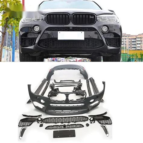 High Quality X6m Style Body Kit For BMW X6 F16 Front Rear Car Bumper