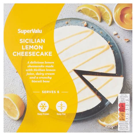 Supervalu Sicilian Lemon Cheesecake G Storefront En