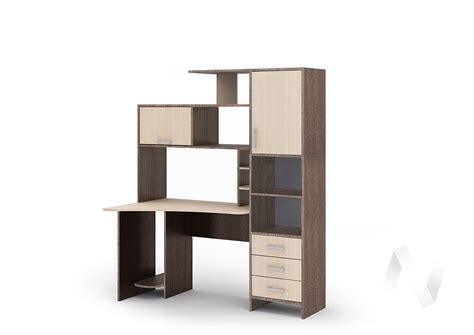 Стол компьютерный №6 купить в Новосибирске - Финист мебель