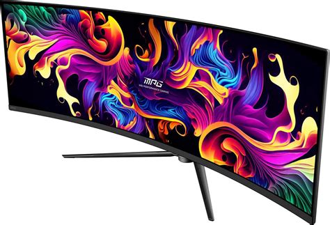 MSI 49" 240 Hz OLED DQHD Gaming Monitor Adaptive Sync MPG 491CQPX QD ...