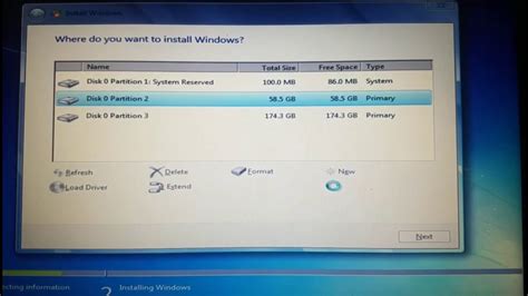 How To Make Partition In Windows 7 During Installation Youtube
