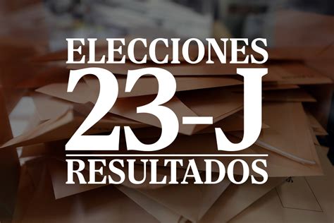 Resultado de Andalucía en las Elecciones Generales 2023