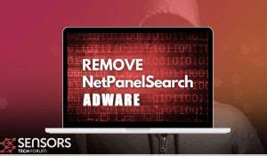 Guía de eliminación de NetPanelSearch Mac Adware MacOS seguro