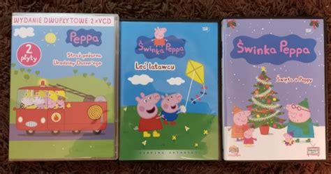 P Yty Dvd Z Bajkami Winka Peppa Bajki Mrozy Kup Teraz Na Allegro