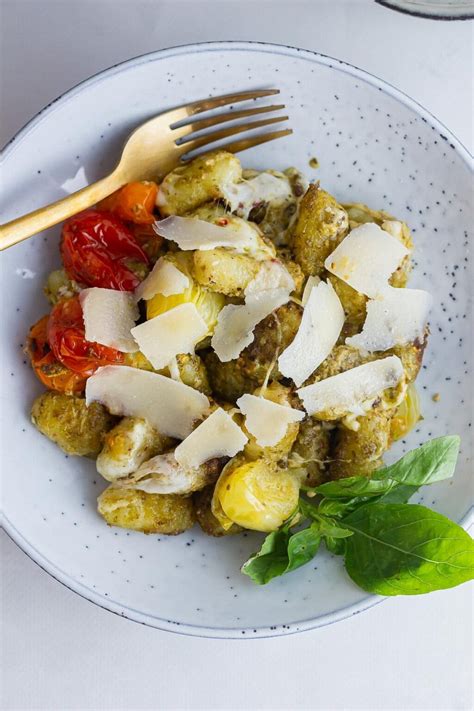 Sheet Pan Gnocchi With Tomato And Pesto • The Cook Report