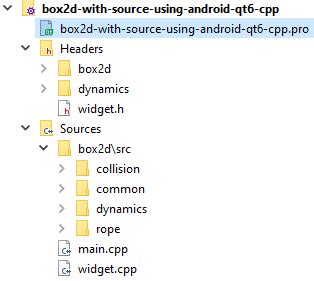 How to set up Box2D for Android | Qt Forum
