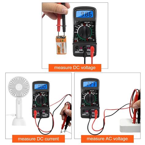 analog multimeter tester measures acdc voltage current
