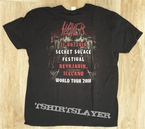 Slayer Tour Shirt 2018 TShirtSlayer TShirt And BattleJacket Gallery