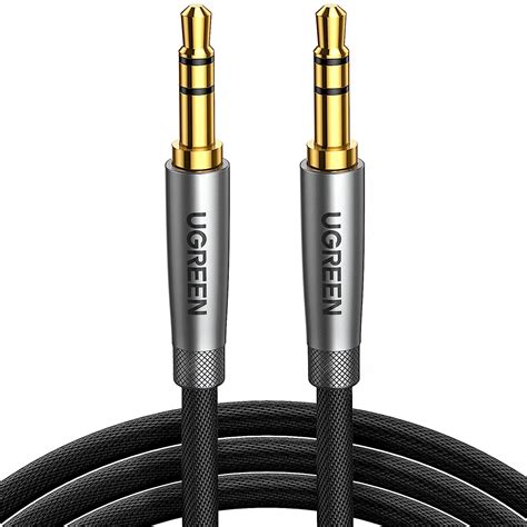 Ugreen Mm Audio Cable Nylon Braided Aux Cord Male To Male Stereo Hi