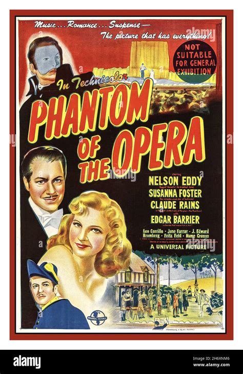 Phantom Of The Opera Movie Poster English