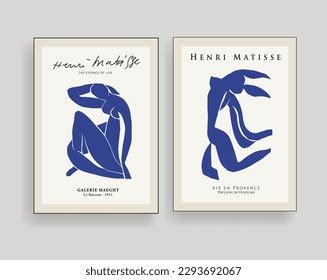 Modern Abstract Nude Woman Henri Matisse Stock Vector Royalty Free Shutterstock