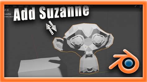 Blender Tutorial How To Add Suzanne In Blender Youtube