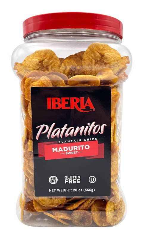 Buy Iberia Maduritos Naturally Sweet Ain Chips Ounce Pack Of