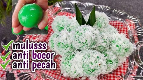 Resep Klepon Isi Gula Merah Kenyal Dan Dan Anti Bocor Okezone Lifestyle