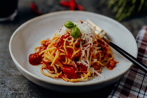 Spaghetti All Amatriciana Das Original Rezept Aus Amatrice