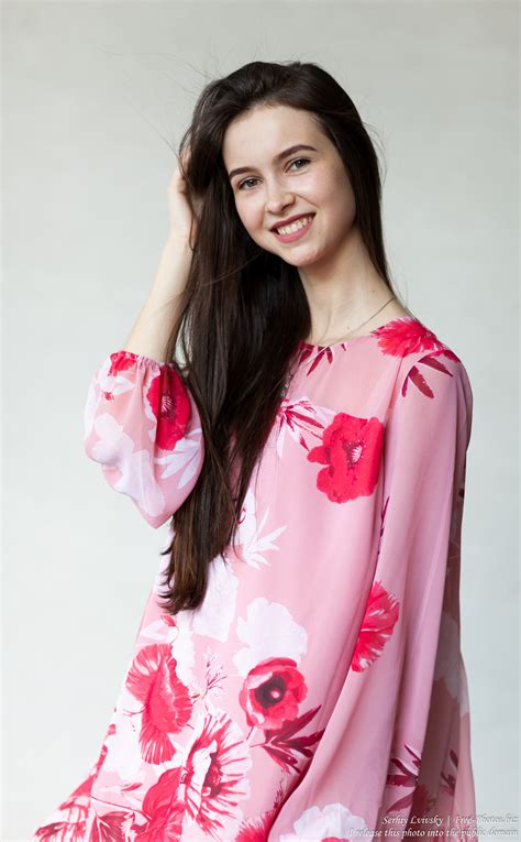 Photo Of Vika A Year Old Brunette Woman Photographed By Serhiy Lvivsky In July Picture