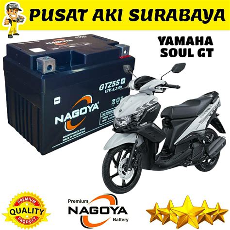 Jual Aki Kering Berkualitas Super Nagoya Gtz S Accu Mf Motor Yamaha