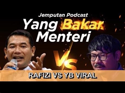 YB Viral Dakwa Standard Rafizi Jatuh Teruk Takut Kalah Debat YouTube