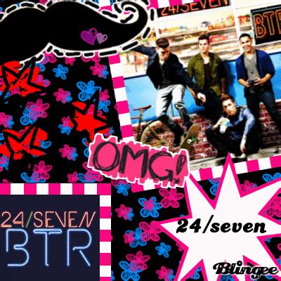 big time rush 24/seven Picture #132552425 | Blingee.com