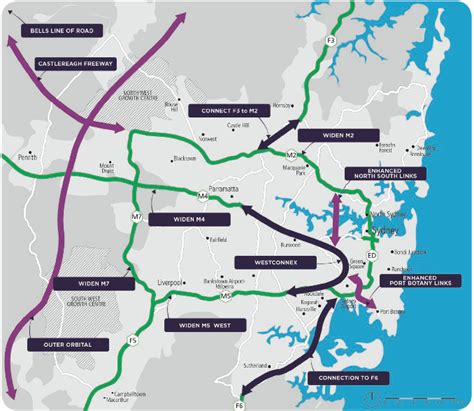 Sydneys Westconnex The Grand Plan Urbanduniya