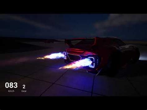 Rocket Thruster Exhaust FX Gameplay Example Demo YouTube