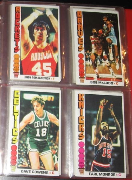 Lot Detail 1970 79 Topps Basketball Lot Of 314 W Jabbar Maravich