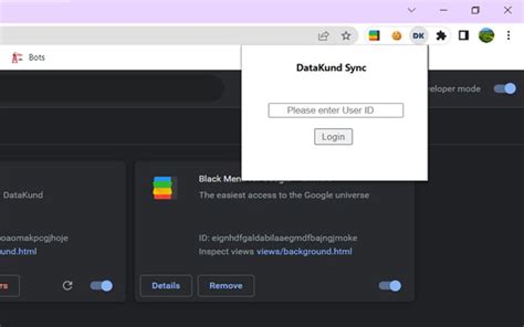 Datakund Sync Google Chrome I In Eklenti Ndir