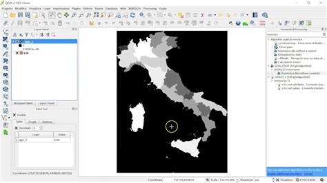 Qgis Gdal Rasterize And Nodata Youtube