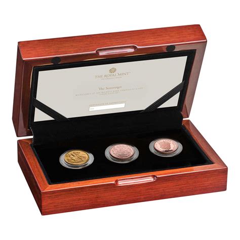 Milestones of His Majesty King Charles III Three Coin Sovereign Set