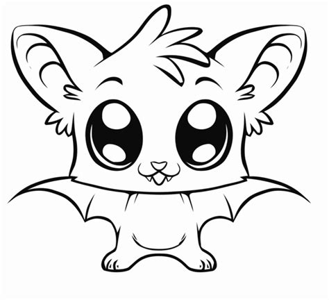 Coloriage Animaux Mignon Dessins Colorier Et Imprimer