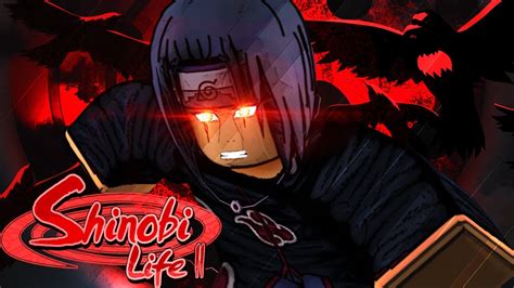 CODE The Itachi Mangekyou Sharingan Showcase In Shinobi Life 2