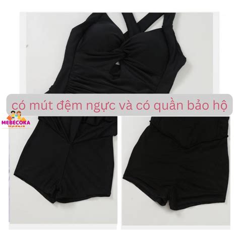 Đồ bơi nữ Bikini áo tắm mảnh dạng váy kín đáo che khuyết điểm nhưng