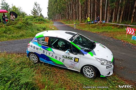 Martínez Agra Rubén Carballo Carrera Uxia Peugeot 208 R2 Rallye