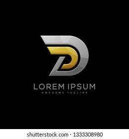 Abstract Letter D Illustration Vector Design Stock Vector (Royalty Free ... 