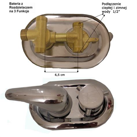 A REPLACEMENT MIXER TAP VALVE 3 WAY DIVERTER Shower Room Column