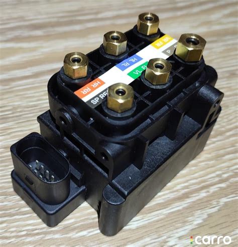 Блок клапанов пневмоподвески Mercedes-Benz S-Класс W221 2005-2009 ...