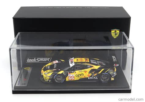 LOOKSMART LSLM166 Scale 1 43 FERRARI 488 GTE EVO 3 9L TURBO V8 TEAM