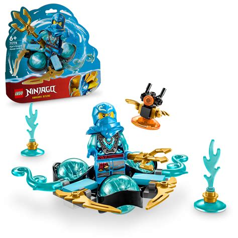 Lego Ninjago Nya S Dragon Power Spinjitzu Drift 71778 Images At Mighty Ape Nz